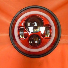 Load image into Gallery viewer, 7&quot; DAYMAKER Yamaha Royal Star Venture RED with RED Halo Projector HID LED Light Bulb Headlight Motorcycle