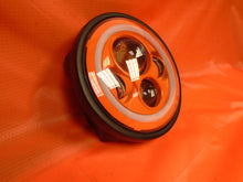 Load image into Gallery viewer, 7&quot; DAYMAKER Yamaha Royal Star Venture ORANGE with ORANGE Halo Projector HID LED Light Bulb Headlight Motorcycle
