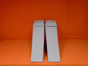 Harley Davidson 6" Extended Stretched Out & Down Saddlebags - 2014 Model Style Bags lids - No Cut Outs
