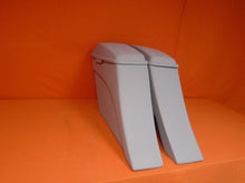 Load image into Gallery viewer, Harley Davidson 6&quot; Extended Stretched Out &amp; Down Saddlebags - 2014 Model Style Bags lids - No Cut Outs