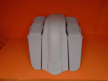 Load image into Gallery viewer, Harley Davidson Heritage Softail 5&quot; Extended Saddlebags Dual 6.5&quot; Speaker Lids Fender No Cutouts