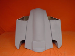 Harley Davidson 5" Softail Heritage Extended Stretched Saddlebags No Lids Fender Dual Cut Out
