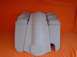 Harley Davidson Heritage Softail 5" Extended Saddlebags Dual 6 X 9 Speaker Lids Fender Right Cut Out