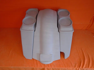 Harley Davidson Heritage Softail 5" Extended Saddlebags Dual 6 X 9 Speaker Lids Fender Right Cut Out