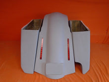 Load image into Gallery viewer, Harley Davidson 5&quot; Softail Heritage Extended Stretched Saddlebags No Lids LED Fender Right Cut Out