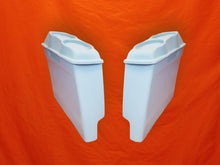 Load image into Gallery viewer, Harley Davidson 4" Extended Saddlebags Dual 6.5" Speaker Lids With Cut Outs