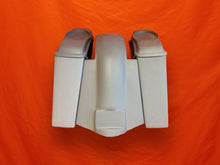 Load image into Gallery viewer, Harley Davidson 4&quot; Extended Stretched Saddlebags 6 x 9 Speaker Lids and Replacement Fender 89 - 08 - No Cut Outs