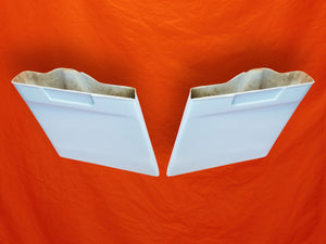Harley Davidson 4" Extended Stretched Saddlebags - No Lids 89-13