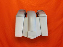 Load image into Gallery viewer, Harley Davidson 4&quot; Extended Stretched Saddlebags 6.5&quot; Speaker Lids and Replacement Fender 89 - 08 - No Cut Outs