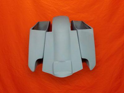 Harley Davidson 5 Extended Saddlebags With Cut Outs Replacement Fender - No lids 09- 13
