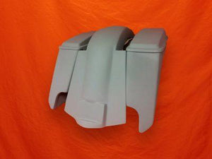 Harley Davidson 5 Extended Saddlebags With Cut Outs Replacement Fender lids 09 - 13