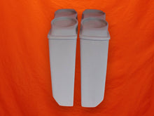 Load image into Gallery viewer, Harley Davidson 5&quot; Extended Stretched Saddlebags Dual 6.5&quot; Speaker Lids No Cut Outs