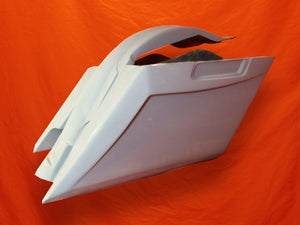 Harley Davidson 5" Fifty Five Extended Stretched Saddlebag Fender Kit - Dual Cut Outs No Lids