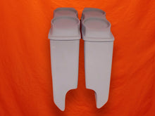 Load image into Gallery viewer, Harley Davidson 5&quot; Extended Stretched Saddlebags Dual 6.5&quot; Speaker Lids With Cut Outs