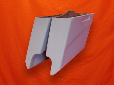 Harley Davidson 5 Extended Stretched Saddlebags With Cut Outs - No lids