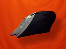 Load image into Gallery viewer, Harley Davidson 6&quot; Extended Out &amp; Down Saddlebags  with Lids &amp; Custom Rear Fender - No Cut Outs