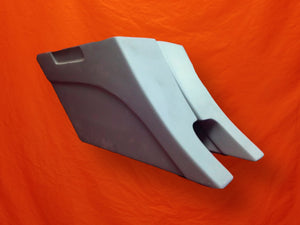 Harley Davidson 6" Extended Stretched Saddlebags Out &amp; Down- Dual Cut Outs