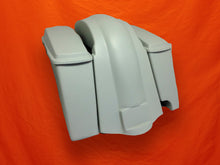 Load image into Gallery viewer, Harley Davidson Softail Heritage Extended 4&quot; Stretched Saddlebags Lids Fender Right CutOut