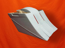 Load image into Gallery viewer, Harley Davidson 8&quot; Stretched SaddleBags No Cut Outs, LED Lights Fender No Lids