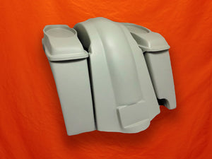 Harley Davidson 4" Extended Saddlebags 6 x 9 Speaker Lids Fender Right Cutout