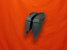 Load image into Gallery viewer, Harley Davidson 6&quot; Extended Saddlebags with Cut Outs and 6 x 9 Speaker Lids - Not Painted