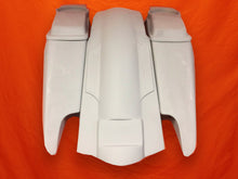 Load image into Gallery viewer, Harley Davidson 2014-20155 Fifty Five Extended Stretched Saddlebag Fender Kit Dual Cut Outs 6x 9 Speaker Lids