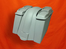 Load image into Gallery viewer, Harley Davidson Heritage Softail 4&quot; Extended Saddlebags Dual 6 X 9 Speaker Lids Fender No Cutouts