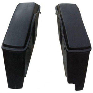Harley Davidson 6" Softail Heritage Extended Stretched Saddlebags Lids Right Cut Out