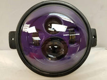 Load image into Gallery viewer, 7&quot; Kawasaki Voyager &amp; Vaquero DAYMAKER Replacement Headlight Purple LED Light Projector HID Bulb