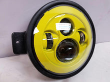 Load image into Gallery viewer, 7&quot; Kawasaki Voyager &amp; Vaquero DAYMAKER Replacement Headlight Yellow LED Light Projector HID Bulb