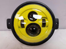 Load image into Gallery viewer, 7&quot; Kawasaki Voyager &amp; Vaquero DAYMAKER Replacement Headlight Yellow LED Light Projector HID Bulb
