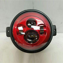 Load image into Gallery viewer, 7&quot; Kawasaki Voyager &amp; Vaquero DAYMAKER Replacement Headlight Red LED Light Projector HID Bulb