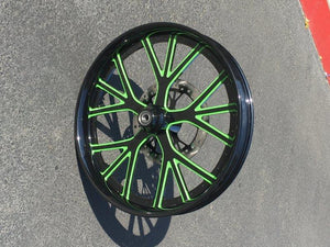 19" / 21" / 23" / 26" / 30"/ 32"  -  Jade Front Wheel For Harley Davidson Motorcycles