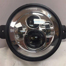 Load image into Gallery viewer, 7&quot; Kawasaki Voyager &amp; Vaquero DAYMAKER Replacement Headlight Chrome LED Light Projector HID Bulb