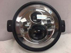 7" Kawasaki Voyager & Vaquero DAYMAKER Replacement Headlight Chrome LED Light Projector HID Bulb