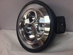 7" Kawasaki Voyager & Vaquero DAYMAKER Replacement Headlight Chrome LED Light Projector HID Bulb