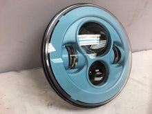 Load image into Gallery viewer, 7&quot; DAYAKER Replacement TEAL Projector HID LED Light Bulb Headlight Motorcycle Harley