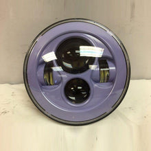 Load image into Gallery viewer, 7&quot; DAYAKER Replacement LIGHT PURPLE BLUE Projector HID LED Light Bulb Headlight Motorcycle Harley