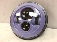 Load image into Gallery viewer, 7&quot; DAYAKER Replacement LIGHT PURPLE BLUE Projector HID LED Light Bulb Headlight Motorcycle Harley