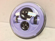 Load image into Gallery viewer, 7&quot; DAYAKER Replacement LIGHT PURPLE BLUE Projector HID LED Light Bulb Headlight Motorcycle Harley