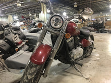 Load image into Gallery viewer, 7&quot; DAYMAKER Kawasaki Vulcan Nomad 800 Chrome With White Halo HID LED Light Bulb Headlight Motorcycle