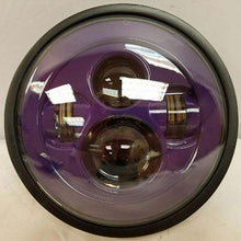 Load image into Gallery viewer, 7&quot; DAYMAKER Kawasaki Vulcan Nomad 800 Replacement Purple HID LED Light Bulb Headlight Motorcycle