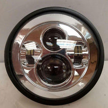 Load image into Gallery viewer, 7&quot; DAYMAKER Kawasaki Vulcan Nomad 800 Replacement Chrome HID LED Light Bulb Headlight Motorcycle