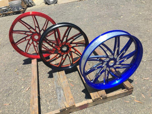 19" / 21" / 23" / 26" / 30"/ 32"  -  Jade Front Wheel For Harley Davidson Motorcycles