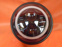 Load image into Gallery viewer, 7&quot; DAYMAKER Yamaha Royal Star Venture BLACK with BLUE Halo Projector HID LED Light Bulb Headlight Motorcycle