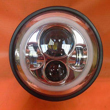 Load image into Gallery viewer, 7&quot; DAYMAKER Yamaha Royal Star Venture CHROME with ORANGE Halo Projector HID LED Light Bulb Headlight Motorcycle