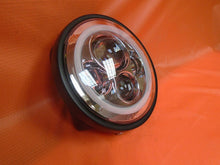 Load image into Gallery viewer, 7&quot; DAYMAKER Yamaha Royal Star Venture CHROME with ORANGE Halo Projector HID LED Light Bulb Headlight Motorcycle