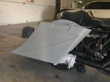 Load image into Gallery viewer, Harley Davidson 8&quot; Stretched Extended SaddleBags No Cut Outs, No Lids- Not Painted