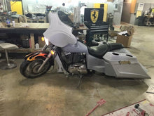 Load image into Gallery viewer, Honda Shadow 750 Extended Stretched Saddlebag Kit 6&quot; Trendsetter Bag Set Kit Rails Latches