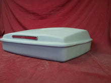 Load image into Gallery viewer, Tour Pack Pak Fiberglass Base RAZOR Pizza Box Size Harley Davidson Touring with LED Lights Lid